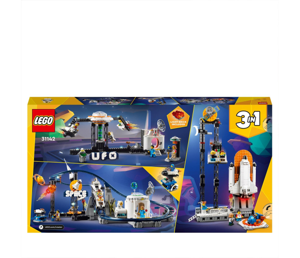 LEGO Creator 3 w 1 31142 Kosmiczna kolejka górska - 1159392 - zdjęcie 8